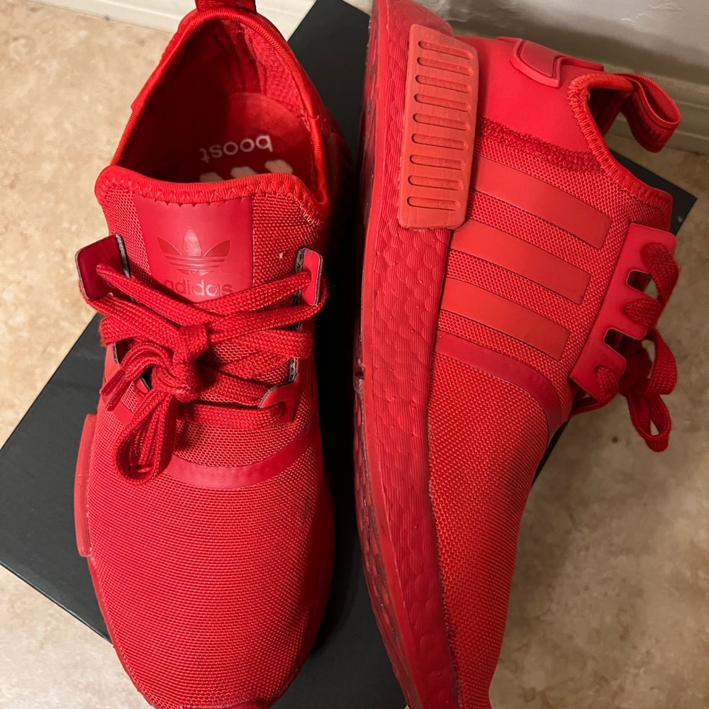 Red Adidas Boost